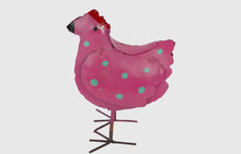 Load image into Gallery viewer, Metal Chicken Yard Art
