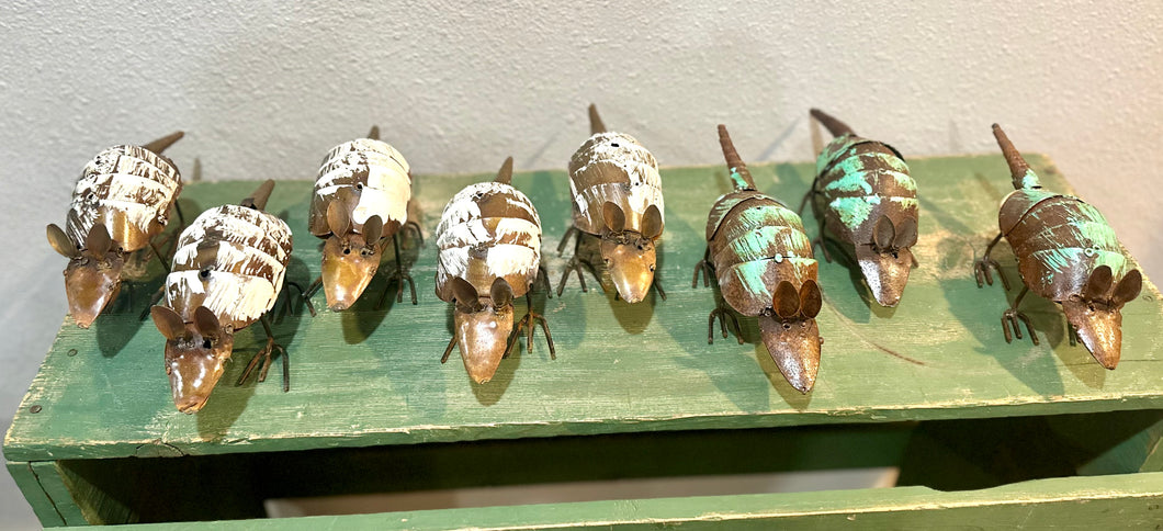 Mini Metal Armadillo