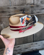 Load image into Gallery viewer, Wild at Heart Custom Burnt Hat
