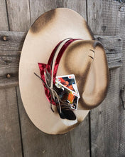 Load image into Gallery viewer, Wild at Heart Custom Burnt Hat

