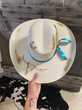 Load image into Gallery viewer, The Dolly Straw Cowboy Hat
