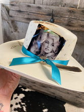 Load image into Gallery viewer, The Dolly Straw Cowboy Hat
