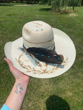 Load image into Gallery viewer, The Vinery Custom Straw Cowboy Hat
