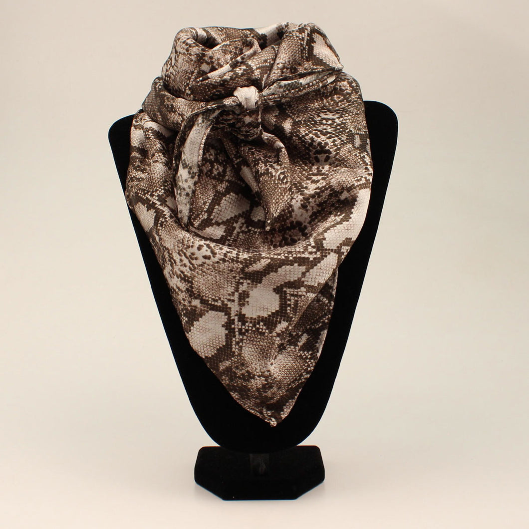 Snake Skin Silk Wild Rag
