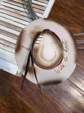 Load image into Gallery viewer, Wild at Heart Custom Burnt Hat
