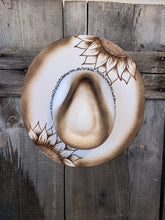 Load image into Gallery viewer, The Flower Garden Custom Burnt Hat

