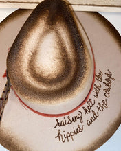 Load image into Gallery viewer, The Lonesome Dove Custom Burnt Hat
