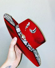 Load image into Gallery viewer, The Snake Skin Custom Hat

