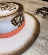 Load image into Gallery viewer, The Heathen Custom Burnt Hat
