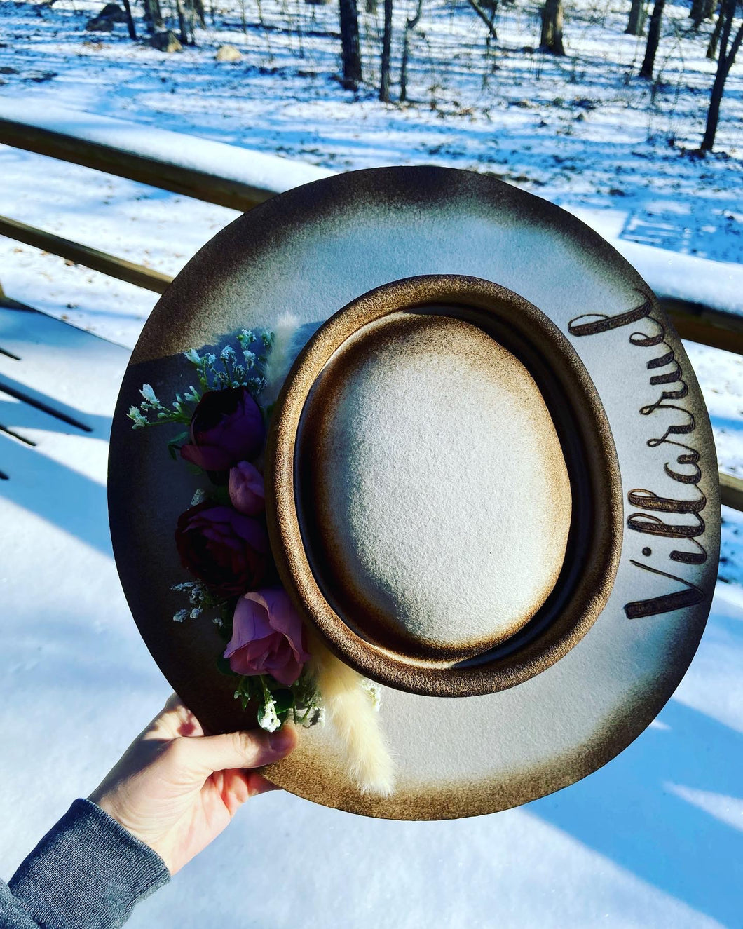 Custom Wedding Hat